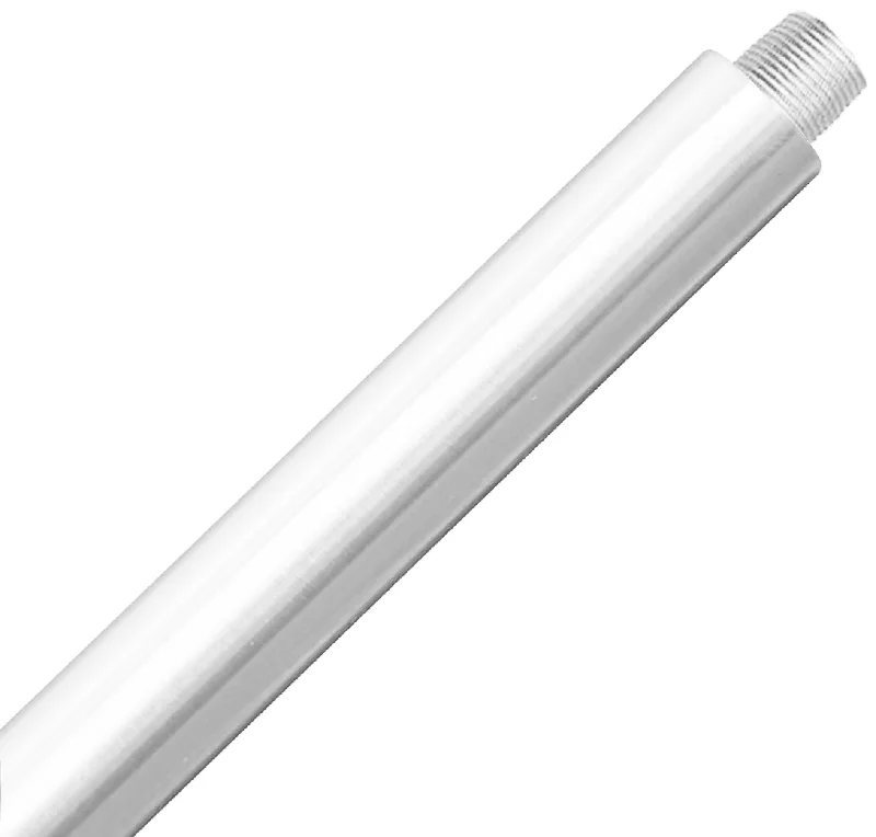 Track lighting with clear glass shades9.5" Extension Rod