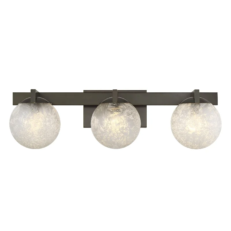 Low - voltage track lighting for safetyDarien 3-Light Vanity Light