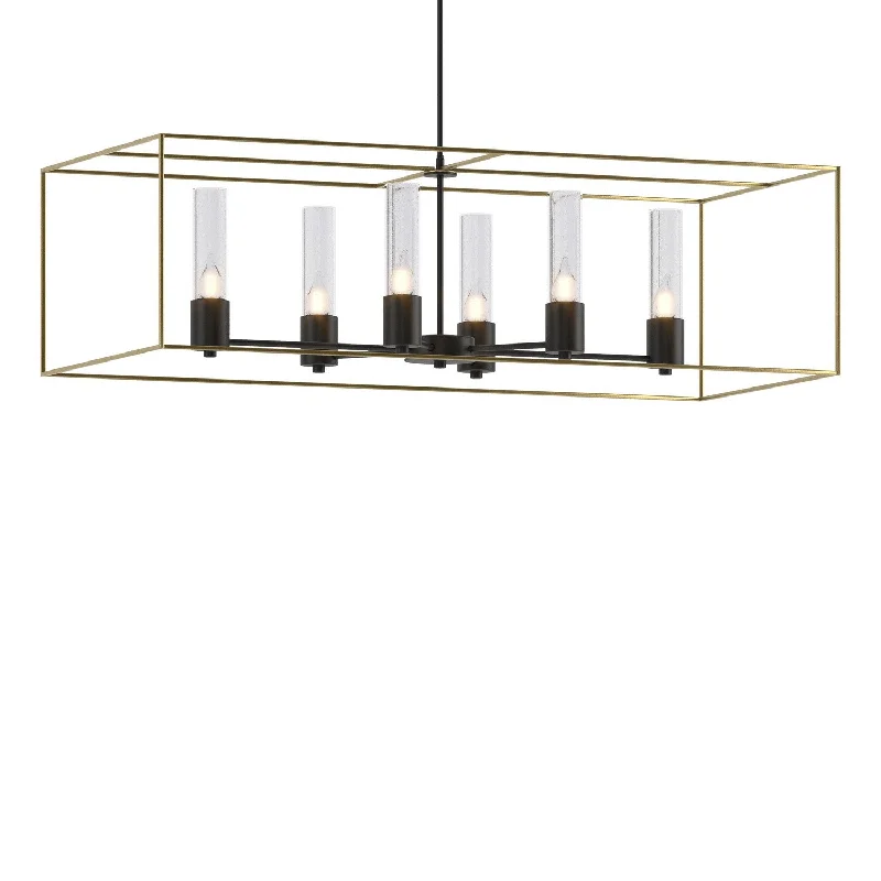 Waterproof Industrial Lighting for Wet AreasPortico Six Light Pendant