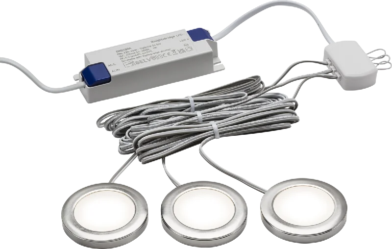 Track lighting for updating office lobbiesKnightsbridge 230V IP20 2.5W LED Dimmable Under Cabinet Lights - Pack of 3 Track lighting for updating office lobbiesKnightsbridge 230V IP20 2.5W LED Dimmable Under Cabinet Lights - Pack of 3