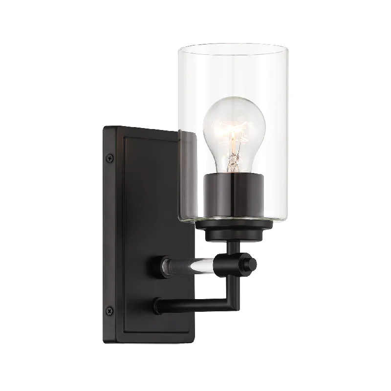 Industrial Flood Lighting for Outdoor Loading DocksBinsley 11" 1 Light Wall Sconce Black Finish Industrial Flood Lighting for Outdoor Loading DocksBinsley 11" 1 Light Wall Sconce Black Finish