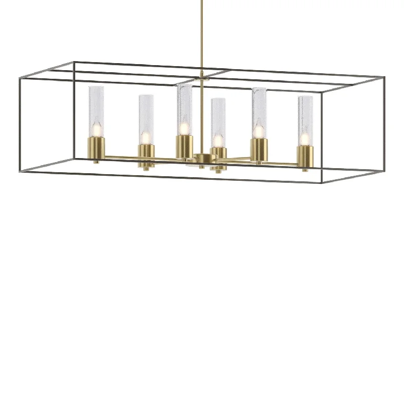 Industrial Flood Lighting for Outdoor Loading DocksPortico Six Light Pendant
