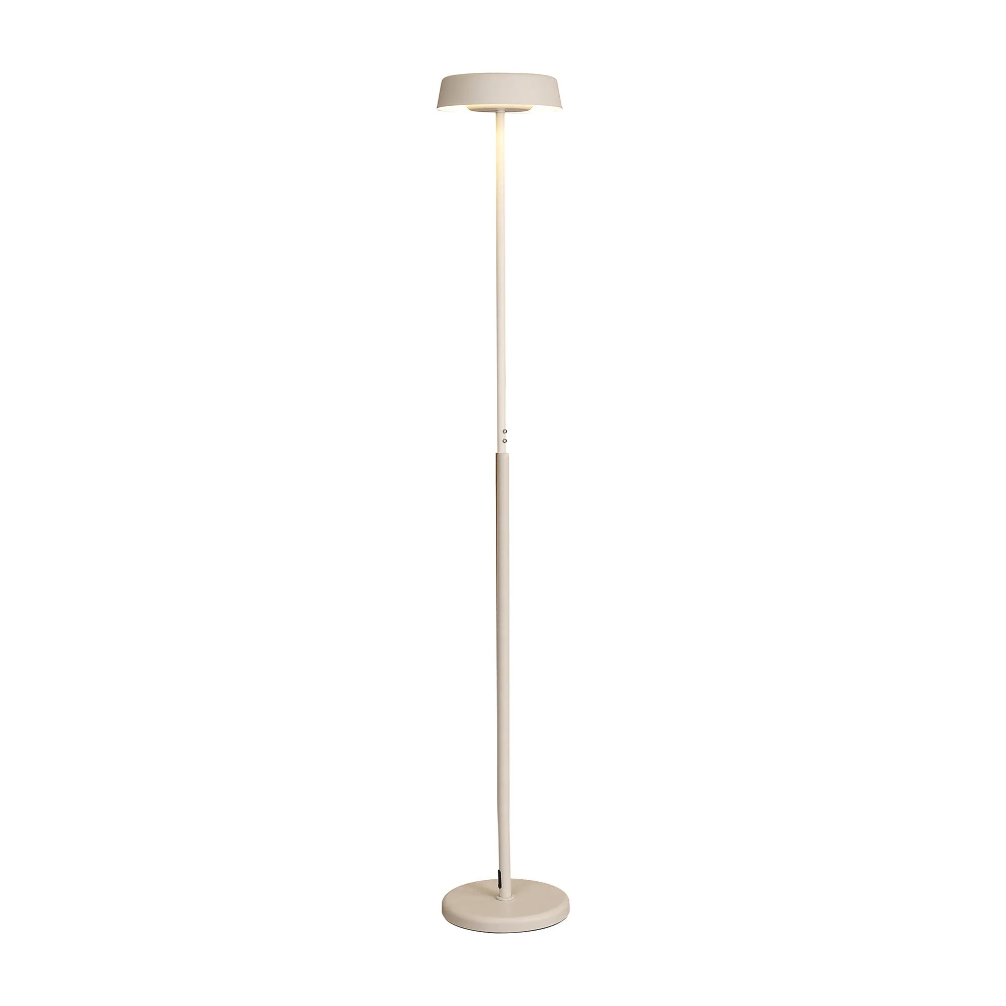Outdoor - rated track lighting for patiosNoa Floor Lamp 2Lt- White/ Black/ Beech
