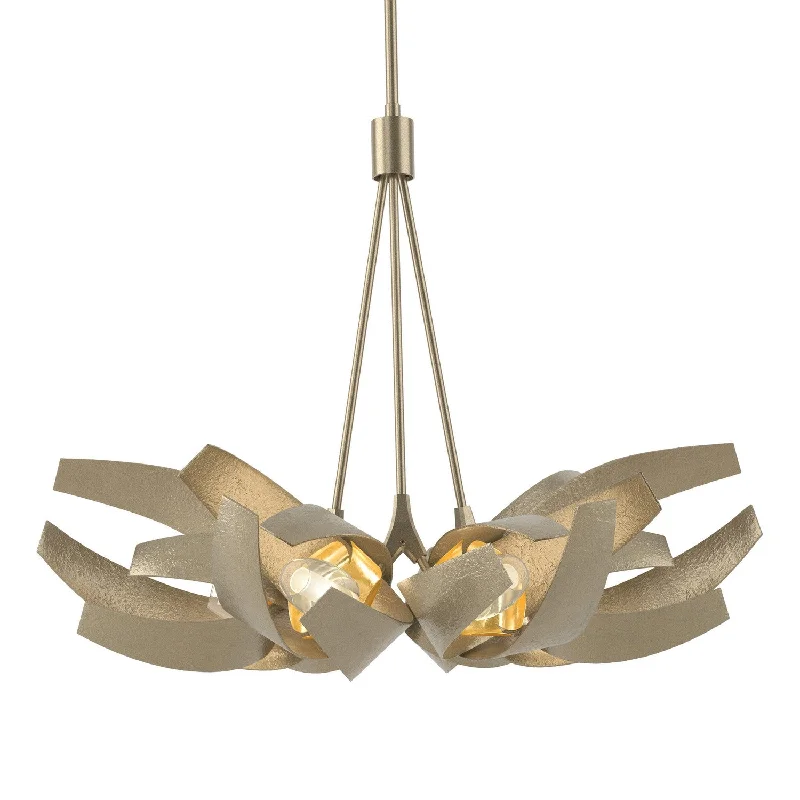 Industrial Area Lighting for Large Open SpacesCorona Six Light Pendant