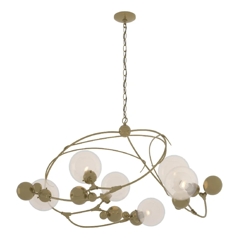Industrial Lighting for Metal Fabrication ShopsSprig Six Light Pendant