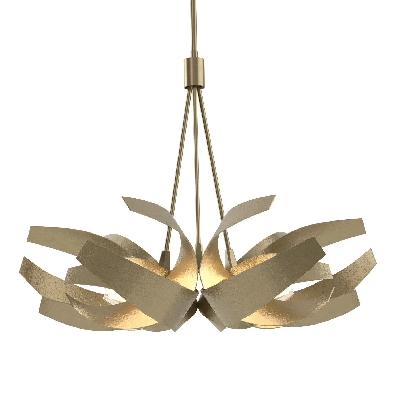 Industrial Lighting for Printing Press FacilitiesCorona Six Light Pendant