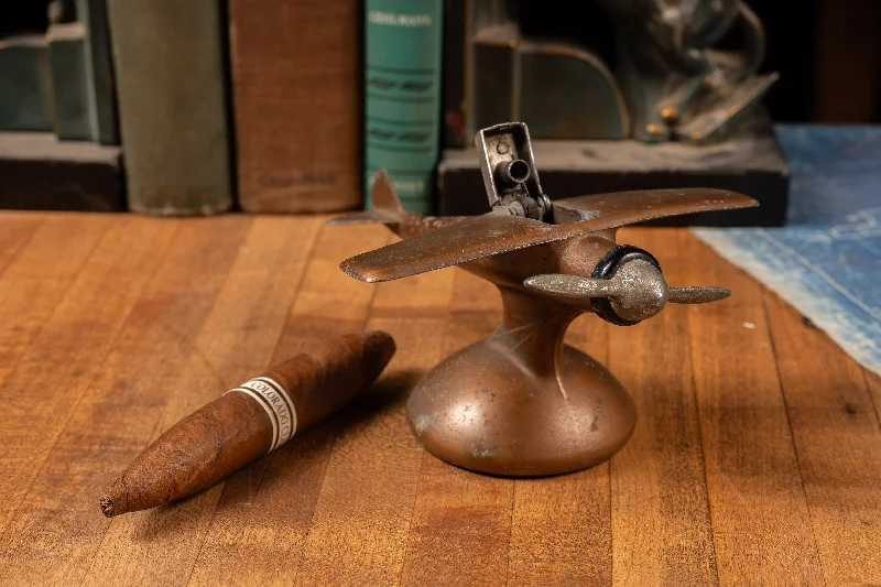 Corrosion - Resistant Industrial Lighting for Coastal Factoriesc. 1932 Demley Hamilton "AirFlame" Table Lighter Corrosion - Resistant Industrial Lighting for Coastal Factoriesc. 1932 Demley Hamilton "AirFlame" Table Lighter