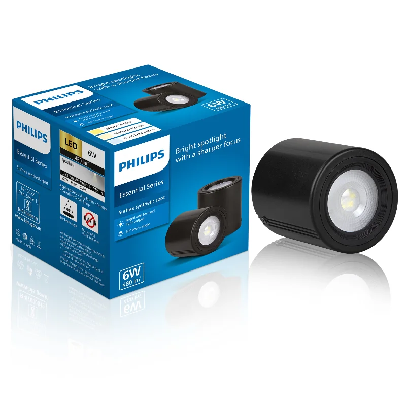 Track lighting with colored glass accentsPHILIPS Surface Synthetic LED Spot