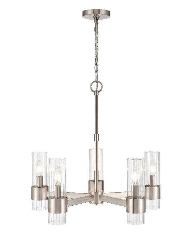 Chandeliers for Living Rooms to Create a Focal PointChandeliers for Living Rooms to Create a Focal Point5 Lamps Caberton Chandelier - Brushed Nickel Finish - Clear Beveled Glass - 22in Diameter - E12 Candelabra Base Chandeliers for Living Rooms to Create a Focal PointChandeliers for Living Rooms to Create a Focal Point5 Lamps Caberton Chandelier - Brushed Nickel Finish - Clear Beveled Glass - 22in Diameter - E12 Candelabra Base
