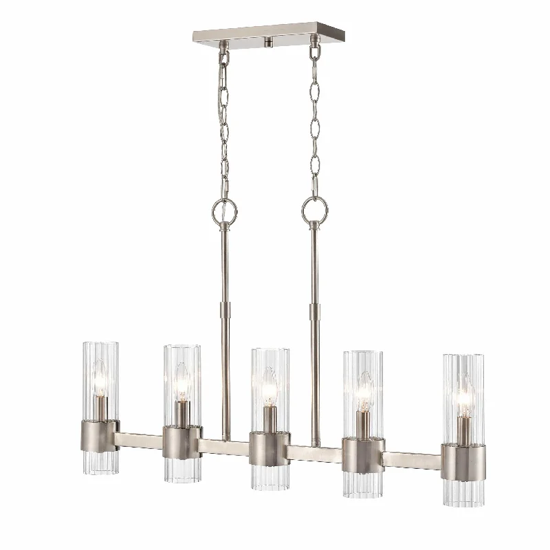 Chandeliers with Adjustable Arms for Directional LightingChandeliers with Adjustable Arms for Directional Lighting5 Lamps Caberton Island Chandelier - Brushed Nickel Finish - Clear Beveled Glass - 32in Diameter - E12 Candelabra Base Chandeliers with Adjustable Arms for Directional LightingChandeliers with Adjustable Arms for Directional Lighting5 Lamps Caberton Island Chandelier - Brushed Nickel Finish - Clear Beveled Glass - 32in Diameter - E12 Candelabra Base