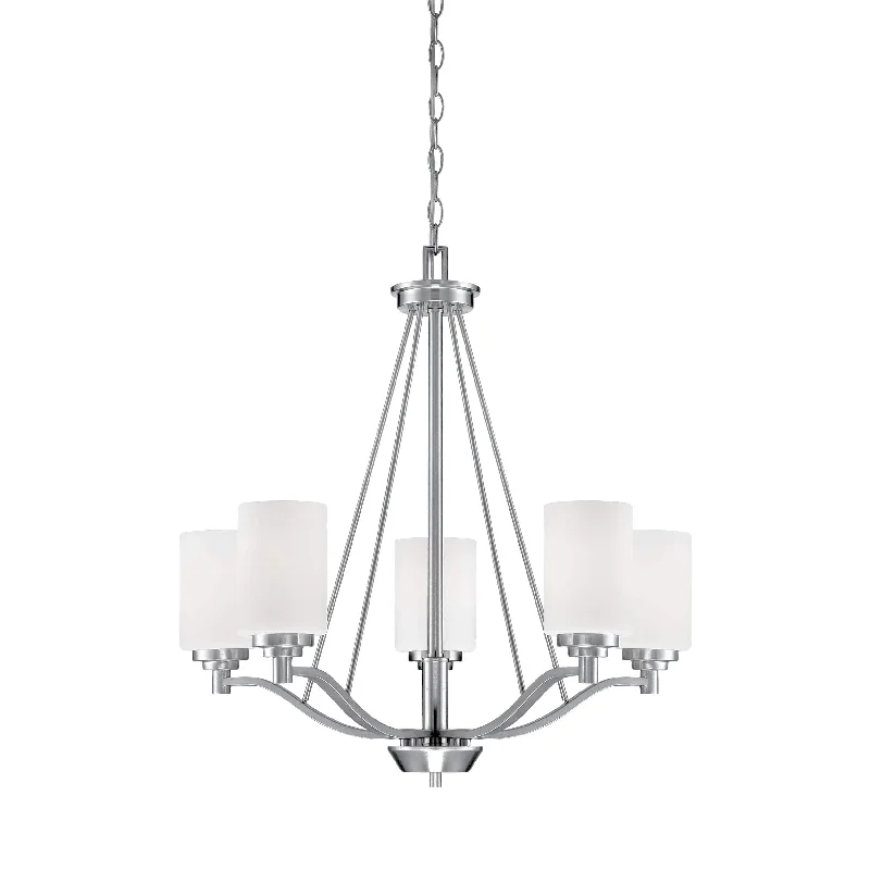 Chandeliers with Adjustable Arms for Directional LightingChandeliers with Adjustable Arms for Directional Lighting5 Lamps Durham Chandelier - Satin Nickel - Etched White Glass - 25in Diameter - E26 Medium Base Chandeliers with Adjustable Arms for Directional LightingChandeliers with Adjustable Arms for Directional Lighting5 Lamps Durham Chandelier - Satin Nickel - Etched White Glass - 25in Diameter - E26 Medium Base