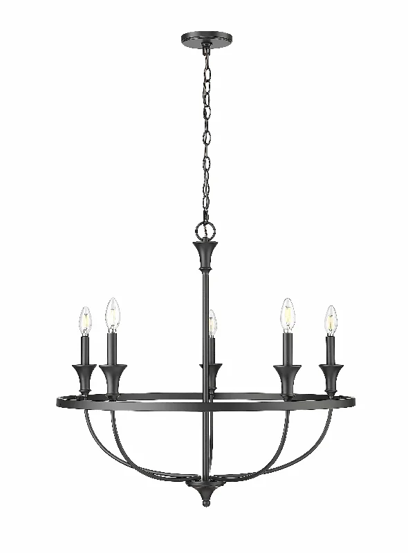 Chandeliers with Dimmable Lights for Ambiance ControlChandeliers with Dimmable Lights for Ambiance Control5 Lamps Emery Chandelier - Matte Black - 29.1in Diameter - E12 Candelabra Base Chandeliers with Dimmable Lights for Ambiance ControlChandeliers with Dimmable Lights for Ambiance Control5 Lamps Emery Chandelier - Matte Black - 29.1in Diameter - E12 Candelabra Base