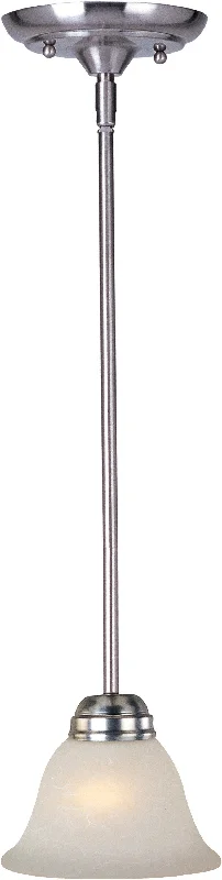 Chandeliers with Colored Glass for a Splash of ColorChandeliers with Colored Glass for a Splash of ColorBasix EE 1-Light Mini Pendant Satin Nickel - C157-85139ICSN