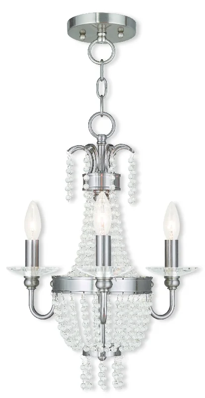 Rustic Wood Chandeliers for Country - Style HousesRustic Wood Chandeliers for Country - Style HousesLivex Valentina 3 Light BN Mini Chandelier/Ceiling Mount - C185-51843-91 Rustic Wood Chandeliers for Country - Style HousesRustic Wood Chandeliers for Country - Style HousesLivex Valentina 3 Light BN Mini Chandelier/Ceiling Mount - C185-51843-91