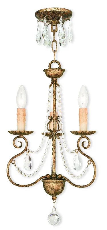 Chandeliers for Living Rooms to Create a Focal PointChandeliers for Living Rooms to Create a Focal PointLivex Isabella 3 Light European Bronze Mini Chandelier - C185-51903-36 Chandeliers for Living Rooms to Create a Focal PointChandeliers for Living Rooms to Create a Focal PointLivex Isabella 3 Light European Bronze Mini Chandelier - C185-51903-36