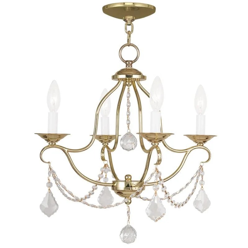 LED Chandeliers for Energy - Efficient LightingLED Chandeliers for Energy - Efficient LightingLivex Chesterfield 4 Light Polished Brass Mini Chandelier - C185-6424-02 LED Chandeliers for Energy - Efficient LightingLED Chandeliers for Energy - Efficient LightingLivex Chesterfield 4 Light Polished Brass Mini Chandelier - C185-6424-02