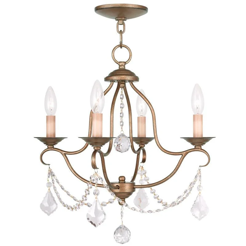 Chandeliers with Dimmable Lights for Ambiance ControlChandeliers with Dimmable Lights for Ambiance ControlLivex Chesterfield 4 Light AGL Mini Chandelier - C185-6424-48 Chandeliers with Dimmable Lights for Ambiance ControlChandeliers with Dimmable Lights for Ambiance ControlLivex Chesterfield 4 Light AGL Mini Chandelier - C185-6424-48