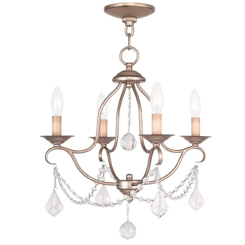 Chandeliers for Dining Rooms to Set the Mood for MealsChandeliers for Dining Rooms to Set the Mood for MealsLivex Chesterfield 4 Light ASL Mini Chandelier - C185-6424-73 Chandeliers for Dining Rooms to Set the Mood for MealsChandeliers for Dining Rooms to Set the Mood for MealsLivex Chesterfield 4 Light ASL Mini Chandelier - C185-6424-73