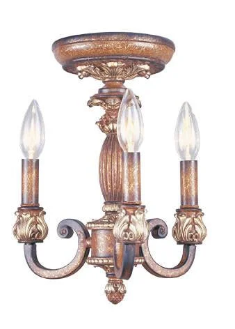 Chandeliers with Pendant Lights for a Stylish LookChandeliers with Pendant Lights for a Stylish LookLivex Savannah 3 Light VPA Mini Chandelier/Flush Mount - C185-8461-57 Chandeliers with Pendant Lights for a Stylish LookChandeliers with Pendant Lights for a Stylish LookLivex Savannah 3 Light VPA Mini Chandelier/Flush Mount - C185-8461-57