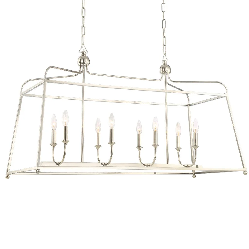 Small Chandeliers for Compact RoomsSmall Chandeliers for Compact Rooms8 Light Polished Nickel Modern Chandelier - C193-2249-PN_NOSHADE Small Chandeliers for Compact RoomsSmall Chandeliers for Compact Rooms8 Light Polished Nickel Modern Chandelier - C193-2249-PN_NOSHADE