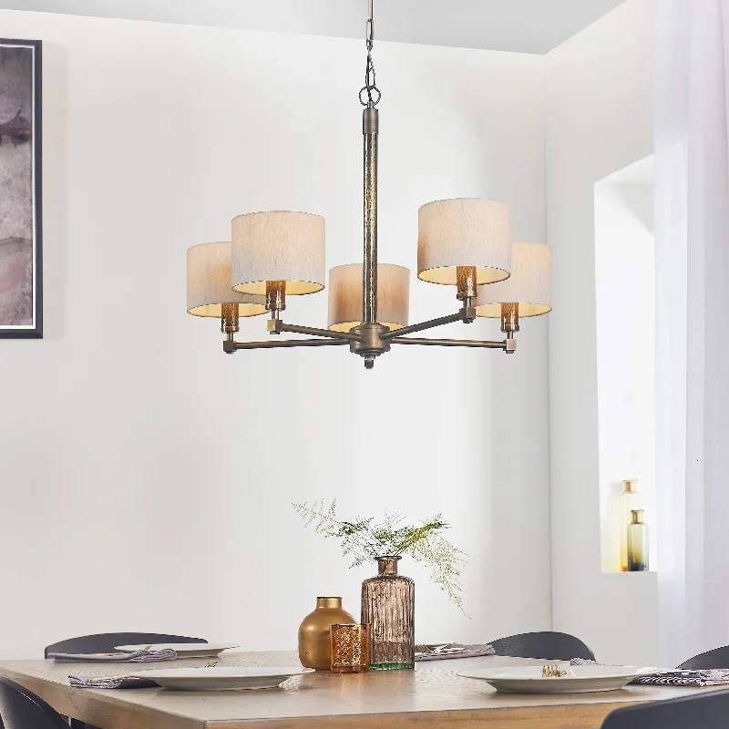 Art Deco Chandeliers for a Retro - Glam LookArt Deco Chandeliers for a Retro - Glam LookEndon Indara Pendant Hammered Bronze & Linen Shades Art Deco Chandeliers for a Retro - Glam LookArt Deco Chandeliers for a Retro - Glam LookEndon Indara Pendant Hammered Bronze & Linen Shades