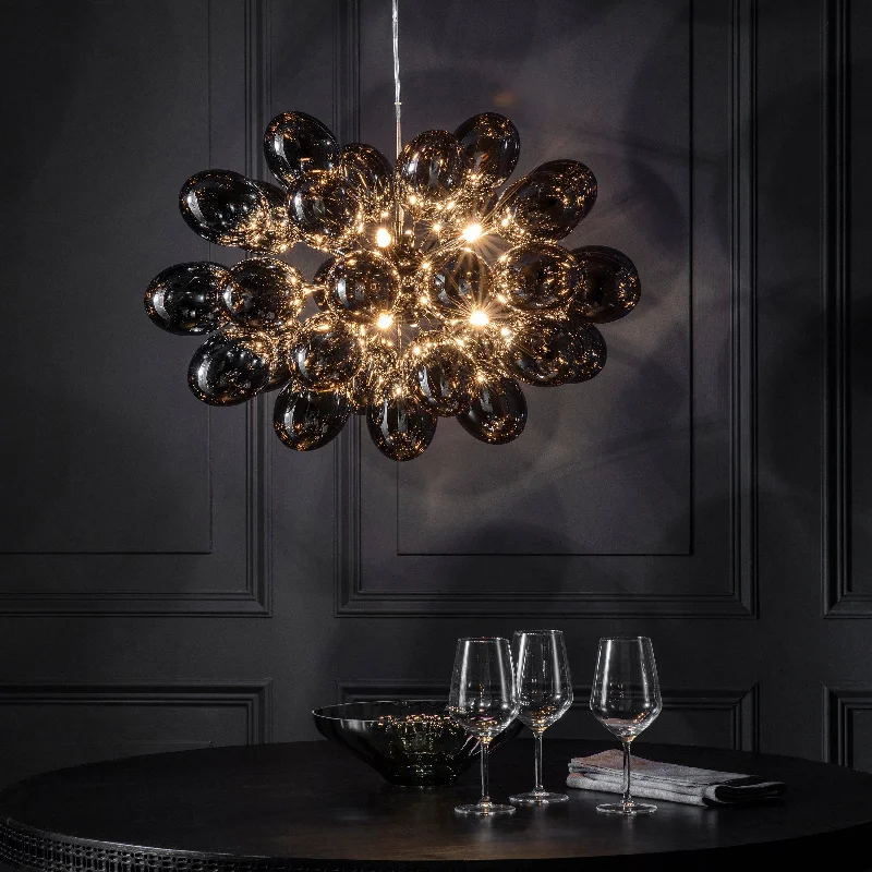 Large Chandeliers for Grand Halls and FoyersLarge Chandeliers for Grand Halls and FoyersEndon Infinity 8lt Chandelier Black Chrome Large Chandeliers for Grand Halls and FoyersLarge Chandeliers for Grand Halls and FoyersEndon Infinity 8lt Chandelier Black Chrome