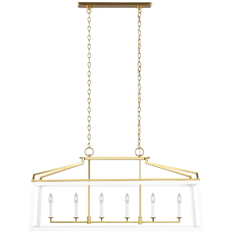 Chandeliers with Metal Frames in Gold FinishChandeliers with Metal Frames in Gold FinishFeiss Chapman Carlow Linear Lantern Chandeliers with Metal Frames in Gold FinishChandeliers with Metal Frames in Gold FinishFeiss Chapman Carlow Linear Lantern
