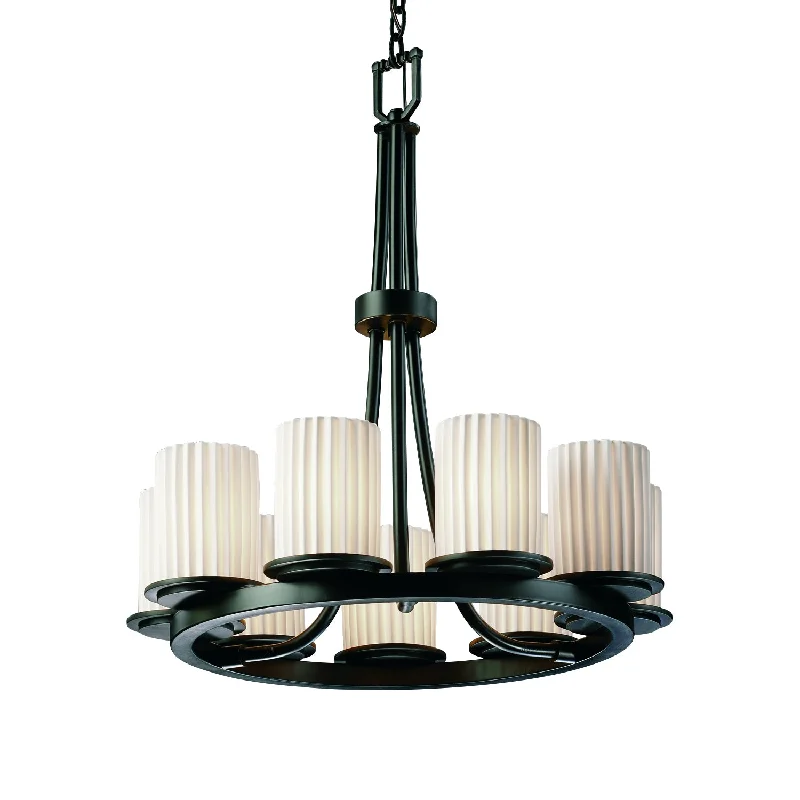 Chandeliers with Frosted Glass for a Softer Light DiffusionChandeliers with Frosted Glass for a Softer Light DiffusionJustice Designs Limoges POR-8766-10-PLET-MBLK Chandelier Light - Matte Black Chandeliers with Frosted Glass for a Softer Light DiffusionChandeliers with Frosted Glass for a Softer Light DiffusionJustice Designs Limoges POR-8766-10-PLET-MBLK Chandelier Light - Matte Black