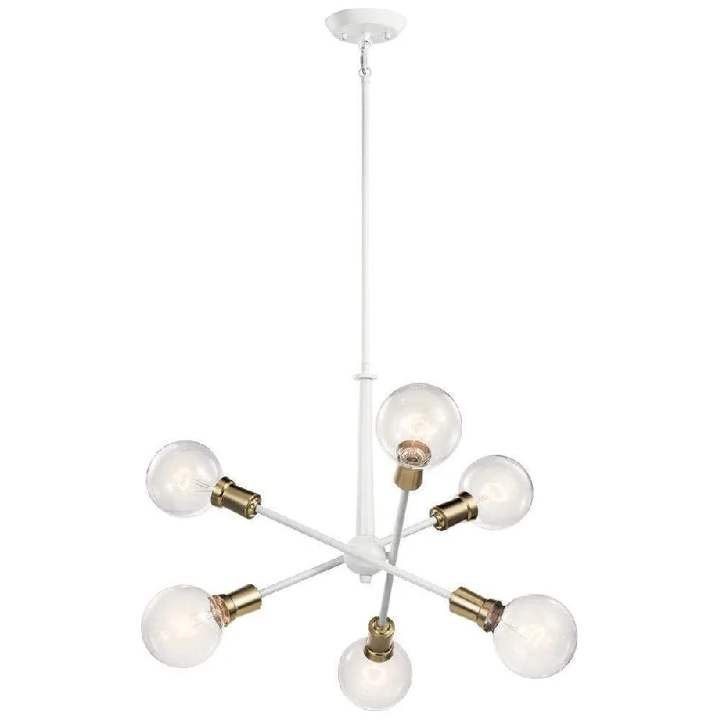 Chandeliers with Sputnik - Style Design for a Futuristic VibeChandeliers with Sputnik - Style Design for a Futuristic VibeKichler Armstrong Chandelier 6Lt