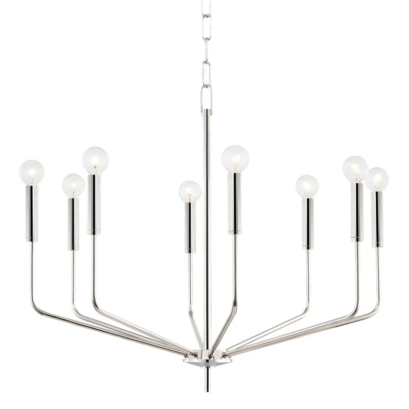 Chandeliers with Metal Frames in Silver FinishChandeliers with Metal Frames in Silver FinishBailey Chandelier Chandeliers with Metal Frames in Silver FinishChandeliers with Metal Frames in Silver FinishBailey Chandelier