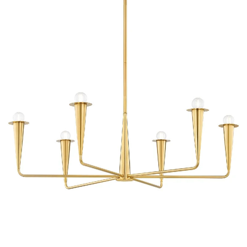 Chandeliers with Metal Frames in Copper FinishChandeliers with Metal Frames in Copper FinishDanna Six Light Chandelier Chandeliers with Metal Frames in Copper FinishChandeliers with Metal Frames in Copper FinishDanna Six Light Chandelier