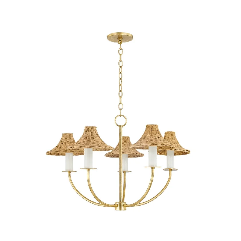 Bohemian - Style Beaded Chandeliers for Eclectic DecorBohemian - Style Beaded Chandeliers for Eclectic DecorTwila Five Light Chandelier
