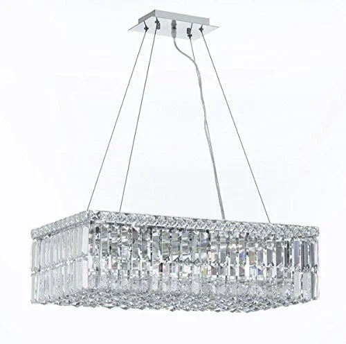 Chandeliers with Sputnik - Style Design for a Futuristic VibeChandeliers with Sputnik - Style Design for a Futuristic VibeModern Contemporary Rectangular Empress Crystal (Tm) Chandelier Lighting W.12" H.7.5" L.24" - Cjd-Cs/2189/24 Chandeliers with Sputnik - Style Design for a Futuristic VibeChandeliers with Sputnik - Style Design for a Futuristic VibeModern Contemporary Rectangular Empress Crystal (Tm) Chandelier Lighting W.12" H.7.5" L.24" - Cjd-Cs/2189/24