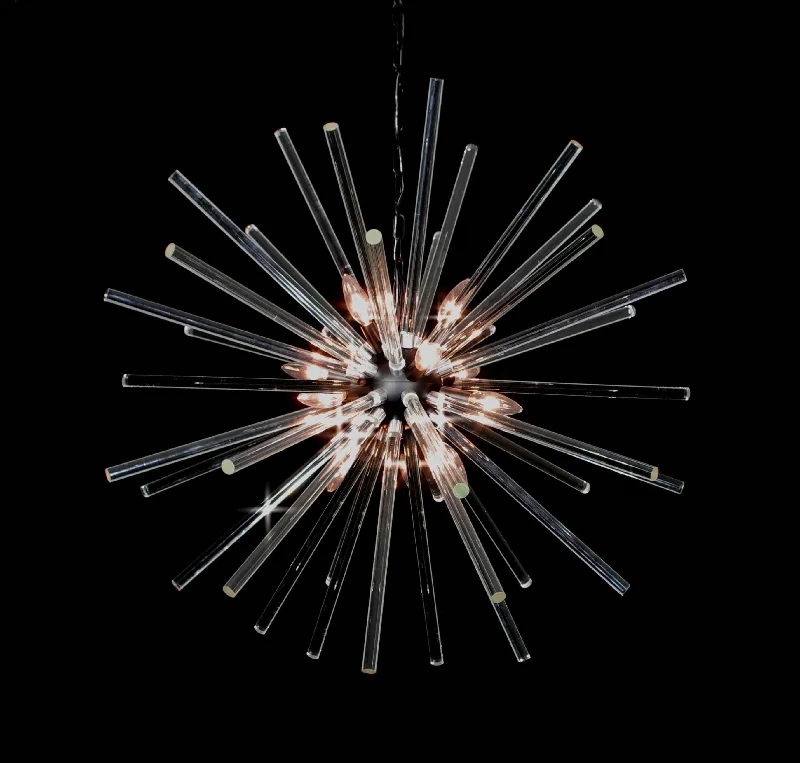 Chandeliers with Candle - Style Bulbs for a Classic AestheticChandeliers with Candle - Style Bulbs for a Classic AestheticMODERN CRYSTAL STARBURST CHANDELIER LIGHTING 33" - Great for the Dining Room, Bedroom, Foyer, Entry Way, Living Room! - G7-20174/12 Chandeliers with Candle - Style Bulbs for a Classic AestheticChandeliers with Candle - Style Bulbs for a Classic AestheticMODERN CRYSTAL STARBURST CHANDELIER LIGHTING 33" - Great for the Dining Room, Bedroom, Foyer, Entry Way, Living Room! - G7-20174/12
