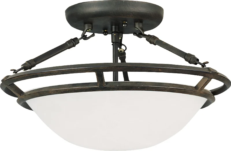 Chandeliers with Multiple Lights for Maximum IlluminationChandeliers with Multiple Lights for Maximum IlluminationStratus 3-Light Semi-Flush Mount Bronze - C157-2670MRBZ Chandeliers with Multiple Lights for Maximum IlluminationChandeliers with Multiple Lights for Maximum IlluminationStratus 3-Light Semi-Flush Mount Bronze - C157-2670MRBZ