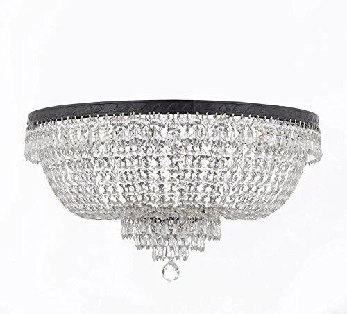 Minimalist Chandeliers for Sleek and Simple InteriorsMinimalist Chandeliers for Sleek and Simple InteriorsSwarovski Crystal Trimmed French Empire Flush Chandelier H18" X W24" With Dark Antique Finish Good For Dining Room Foyer Entryway Family Room And More - A93-Flush/Cb/870/9Sw Minimalist Chandeliers for Sleek and Simple InteriorsMinimalist Chandeliers for Sleek and Simple InteriorsSwarovski Crystal Trimmed French Empire Flush Chandelier H18" X W24" With Dark Antique Finish Good For Dining Room Foyer Entryway Family Room And More - A93-Flush/Cb/870/9Sw
