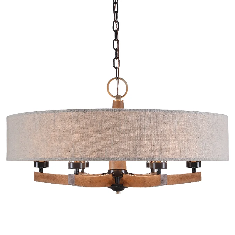Chandeliers with Adjustable Height for Custom InstallationChandeliers with Adjustable Height for Custom InstallationWOODALL 6 LIGHT DRUM CHANDELIER Chandeliers with Adjustable Height for Custom InstallationChandeliers with Adjustable Height for Custom InstallationWOODALL 6 LIGHT DRUM CHANDELIER