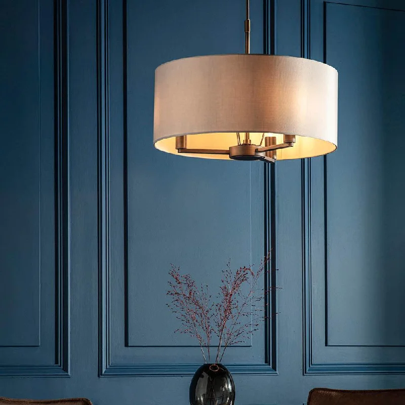 Adjustable Height Floor Lamp for Versatile Lighting NeedsAdjustable Height Floor Lamp for Versatile Lighting NeedsEndon Daley 3 Light Bronze Finish Ceiling Pendant