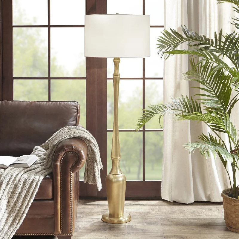 Modern Minimalist Floor Lamp for Contemporary Living RoomsModern Minimalist Floor Lamp for Contemporary Living RoomsHarbor House Veronica Gold 59-inch Floor Lamp with Cone Shaped White Shade Modern Minimalist Floor Lamp for Contemporary Living RoomsModern Minimalist Floor Lamp for Contemporary Living RoomsHarbor House Veronica Gold 59-inch Floor Lamp with Cone Shaped White Shade