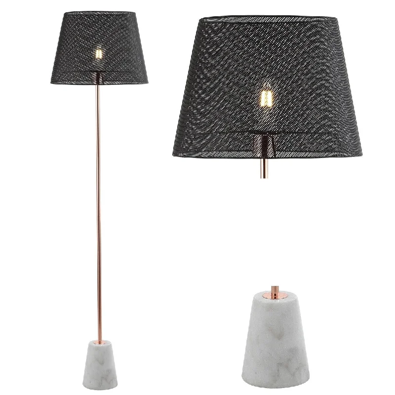 Way Switch Floor Lamp for Multiple Light Intensity Levels Way Switch Floor Lamp for Multiple Light Intensity LevelsHeymann 57" Minimalist Metal/Marble LED Floor Lamp, Copper by JONATHAN Y Way Switch Floor Lamp for Multiple Light Intensity Levels Way Switch Floor Lamp for Multiple Light Intensity LevelsHeymann 57" Minimalist Metal/Marble LED Floor Lamp, Copper by JONATHAN Y