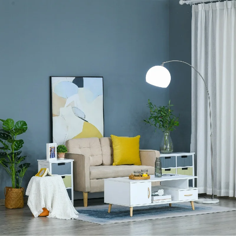 Metal Floor Lamp with a Matte Black Finish for a Sleek LookMetal Floor Lamp with a Matte Black Finish for a Sleek LookHOMCOM Arc Shape Floor Standing Lamp with 350-deg Flexible Lampshade, Adjustable Pole, and Marble Round Base, White/Silver Metal Floor Lamp with a Matte Black Finish for a Sleek LookMetal Floor Lamp with a Matte Black Finish for a Sleek LookHOMCOM Arc Shape Floor Standing Lamp with 350-deg Flexible Lampshade, Adjustable Pole, and Marble Round Base, White/Silver