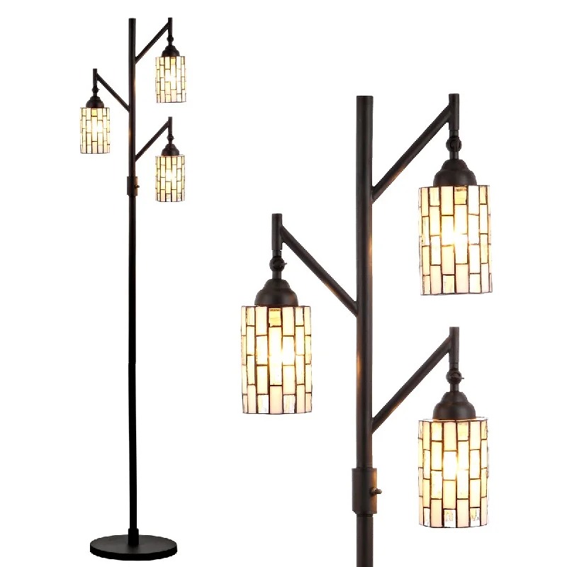 Dimmable Floor Lamp for Adjustable Lighting AmbianceDimmable Floor Lamp for Adjustable Lighting AmbianceLewis Tiffany-Style 71" Multi-Light LED Floor Lamp, Bronze by JONATHAN Y