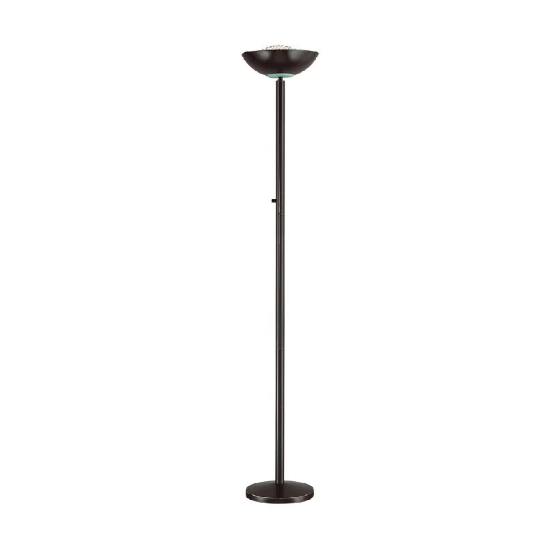 Marble Base Floor Lamp for a Touch of LuxuryMarble Base Floor Lamp for a Touch of LuxuryLite Source Basic II Torchiere Lamp, Bronze