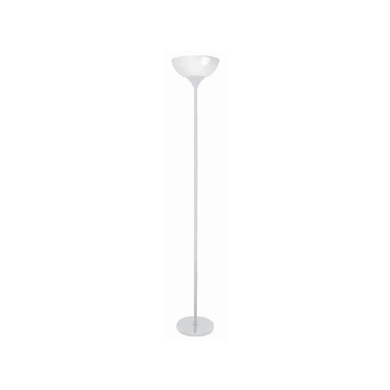 Metal Floor Lamp with a Matte Black Finish for a Sleek LookMetal Floor Lamp with a Matte Black Finish for a Sleek LookLite Source Zett 1-light Torchiere Lamp