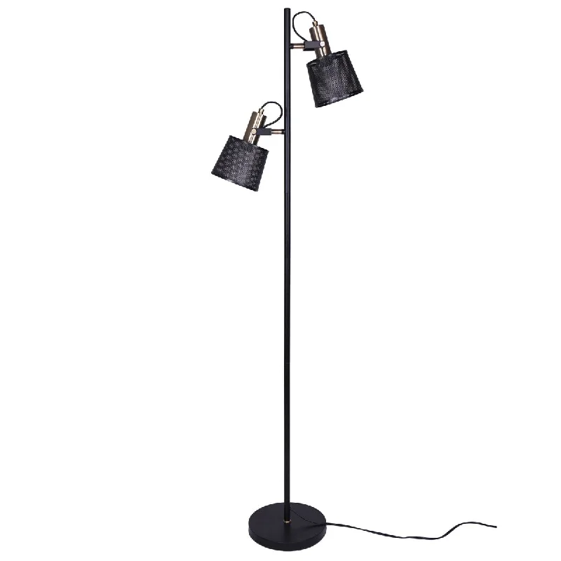 Wood Floor Lamp with Natural Grain for a Warm and Organic FeelWood Floor Lamp with Natural Grain for a Warm and Organic FeelMetal 62" 2 Light Floor Lamp, Black - Kd Wood Floor Lamp with Natural Grain for a Warm and Organic FeelWood Floor Lamp with Natural Grain for a Warm and Organic FeelMetal 62" 2 Light Floor Lamp, Black - Kd
