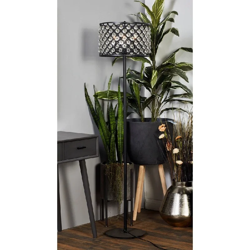 Way Switch Floor Lamp for Multiple Light Intensity Levels Way Switch Floor Lamp for Multiple Light Intensity LevelsModern 62 Inch Metal and Glass Crystal Floor Lamp by Studio 350 Way Switch Floor Lamp for Multiple Light Intensity Levels Way Switch Floor Lamp for Multiple Light Intensity LevelsModern 62 Inch Metal and Glass Crystal Floor Lamp by Studio 350