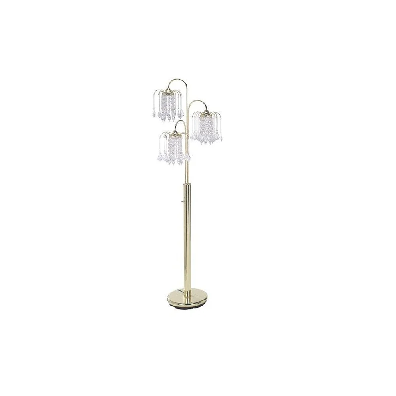 Way Switch Floor Lamp for Multiple Light Intensity Levels Way Switch Floor Lamp for Multiple Light Intensity LevelsQ-Max Fancy Chandelier Style Gold Metal 63-inch 3-light Floor Lamp Way Switch Floor Lamp for Multiple Light Intensity Levels Way Switch Floor Lamp for Multiple Light Intensity LevelsQ-Max Fancy Chandelier Style Gold Metal 63-inch 3-light Floor Lamp