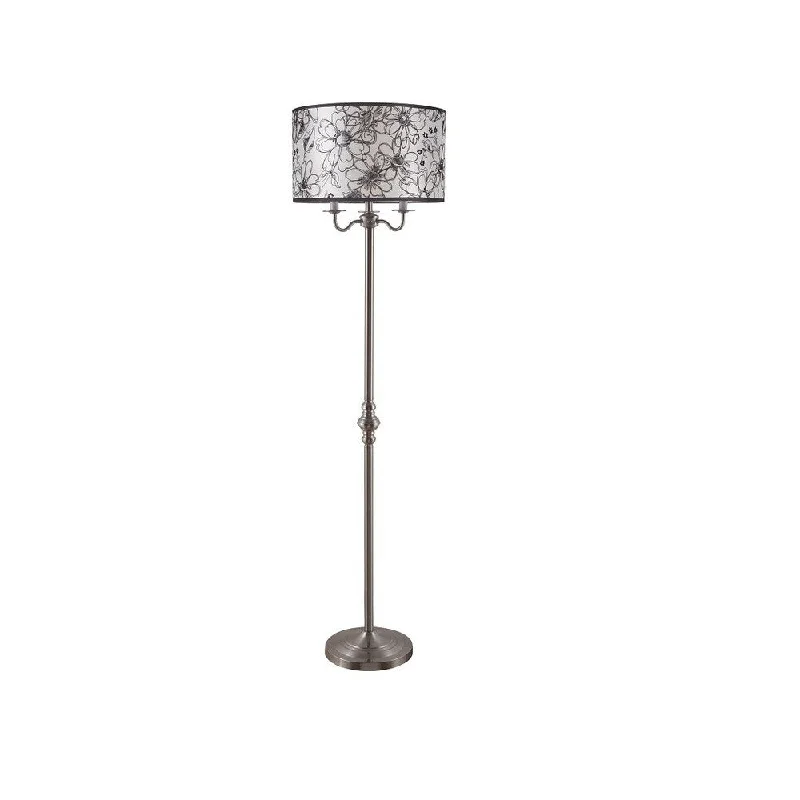 Metal Floor Lamp with a Matte Black Finish for a Sleek LookMetal Floor Lamp with a Matte Black Finish for a Sleek LookQ-Max Multicolor Metal 60.5-inch Floral Floor Lamp - Multi-color Metal Floor Lamp with a Matte Black Finish for a Sleek LookMetal Floor Lamp with a Matte Black Finish for a Sleek LookQ-Max Multicolor Metal 60.5-inch Floral Floor Lamp - Multi-color