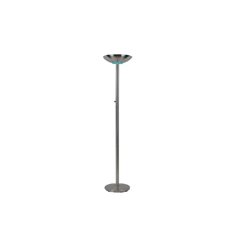 Way Switch Floor Lamp for Multiple Light Intensity Levels Way Switch Floor Lamp for Multiple Light Intensity LevelsQ-Max Silver Metal 71-inch Torchiere Floor Lamp Way Switch Floor Lamp for Multiple Light Intensity Levels Way Switch Floor Lamp for Multiple Light Intensity LevelsQ-Max Silver Metal 71-inch Torchiere Floor Lamp