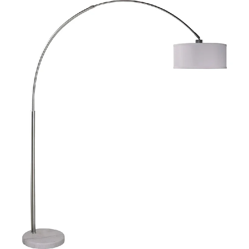 Marble Base Floor Lamp for a Touch of LuxuryMarble Base Floor Lamp for a Touch of LuxuryQMax White Brush Steel Adjustable Arching 81-inch Floor Lamp with White Marble Base Marble Base Floor Lamp for a Touch of LuxuryMarble Base Floor Lamp for a Touch of LuxuryQMax White Brush Steel Adjustable Arching 81-inch Floor Lamp with White Marble Base